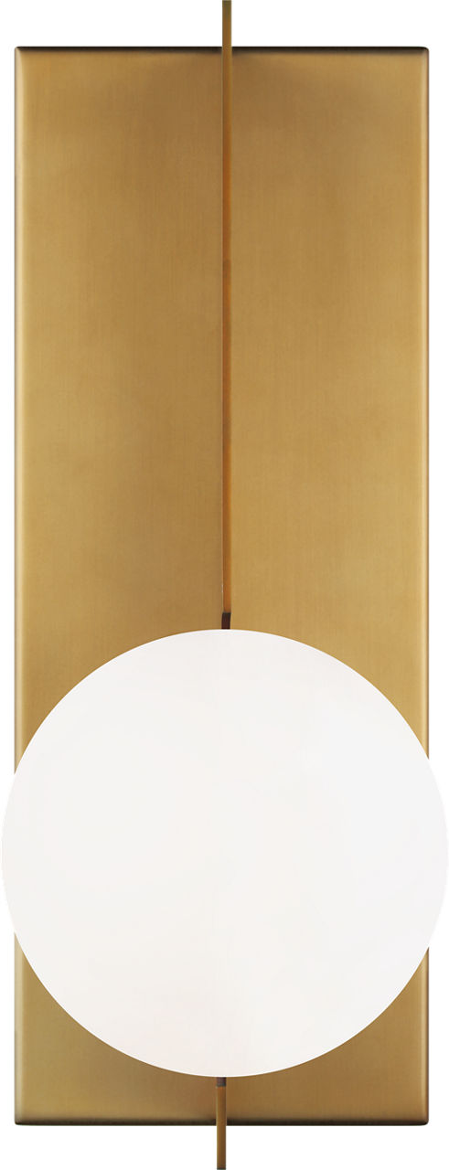 Orbel Wall Aged Brass Bulb Not Included